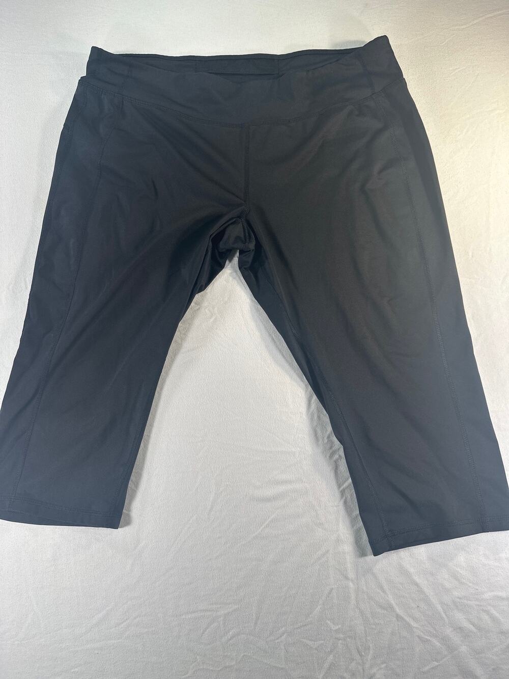 Danskin Now Women’s LX Black Activewear Capri Leggings Stretch Workout Pants